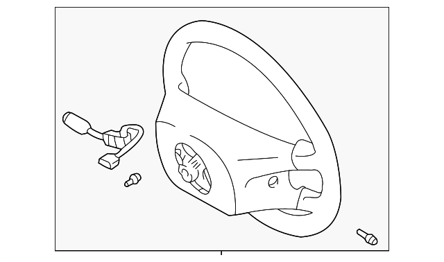 Steering Wheel - Toyota (45100-0C070-B0)