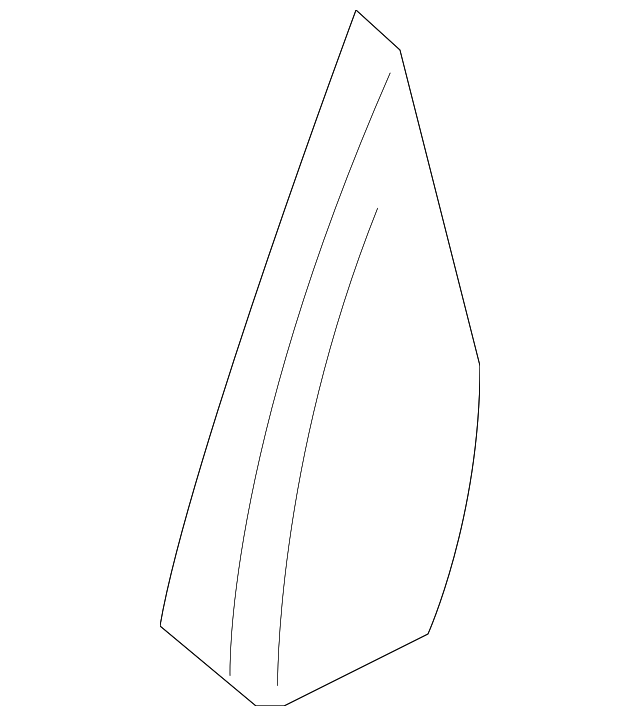 Door Molding - Ford (YL8Z-78255A19-BAA)