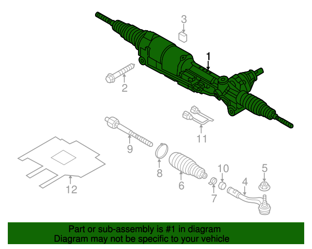 4G1423055EA Gear Assembly 20122020 Audi Euro Parts 4 Less