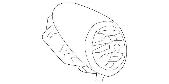 Outlet Assembly, I/P Otr Air                  *Ebony - GM (10394291)