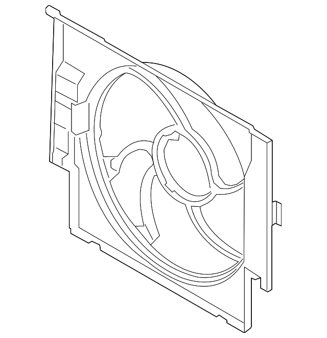 Genuine BMW 17-42-7-640-650 | Fan Shroud | FREE Shipping on Most Orders ...