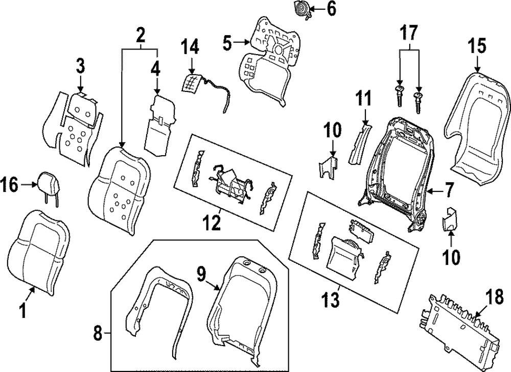 Side Trim - Ford (GD9Z-54654A82-A)