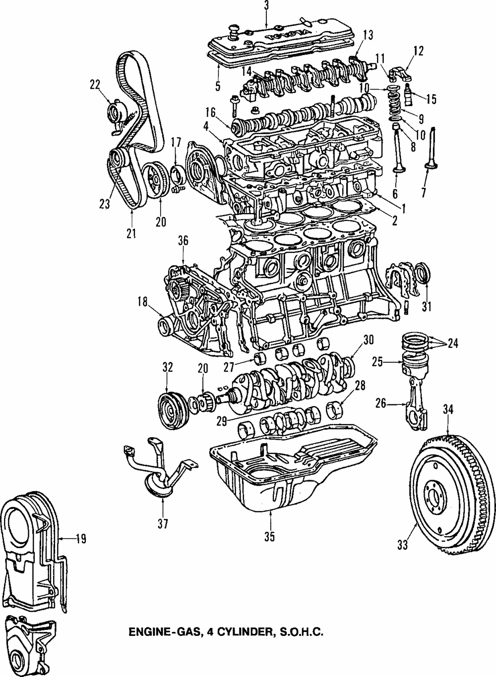 Valve Cover - Toyota (11201-10010)