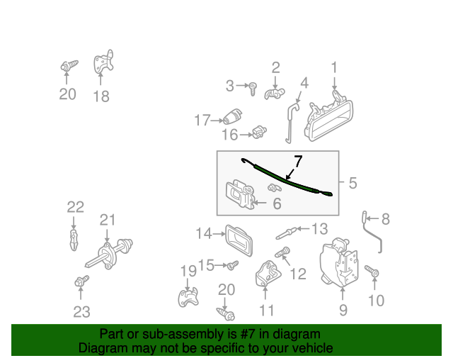 Land Rover Hood Release Cables & Handles