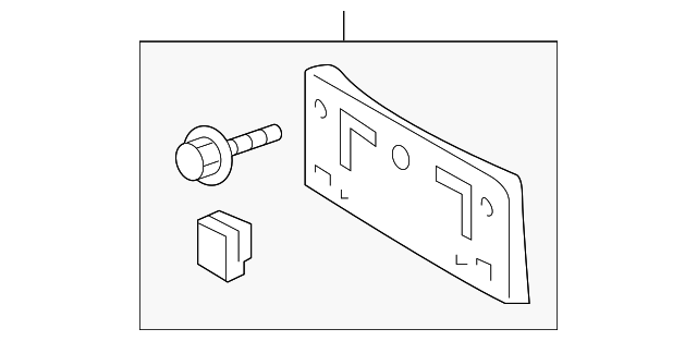 License Bracket - Scion (52114-12210)