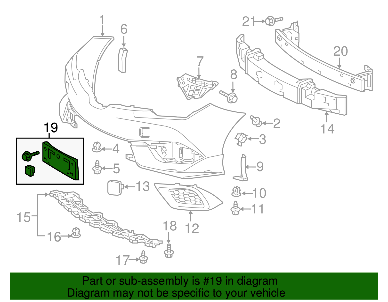 License Bracket - Scion (52114-12210)