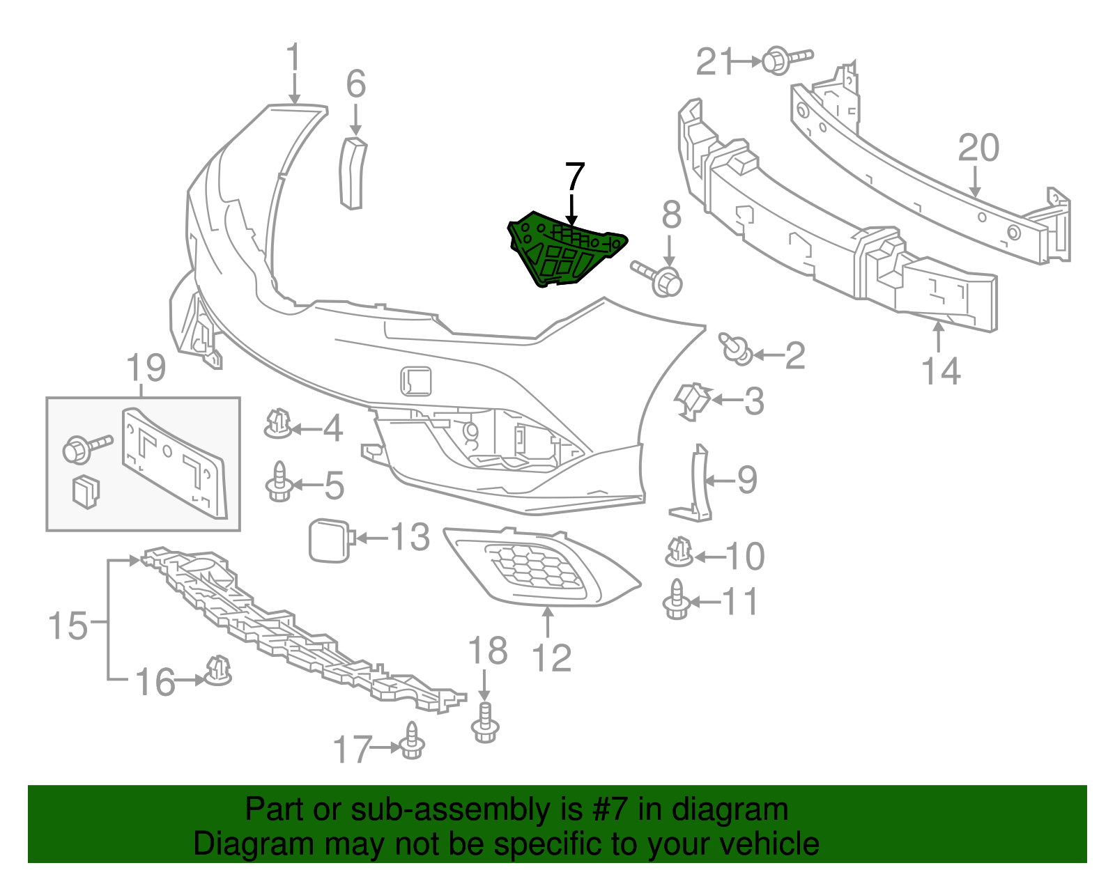 Side Retainer - Scion (52535-12130)