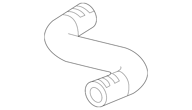 Engine Coolant Air Bleed Hose - Cadillac (84126582)