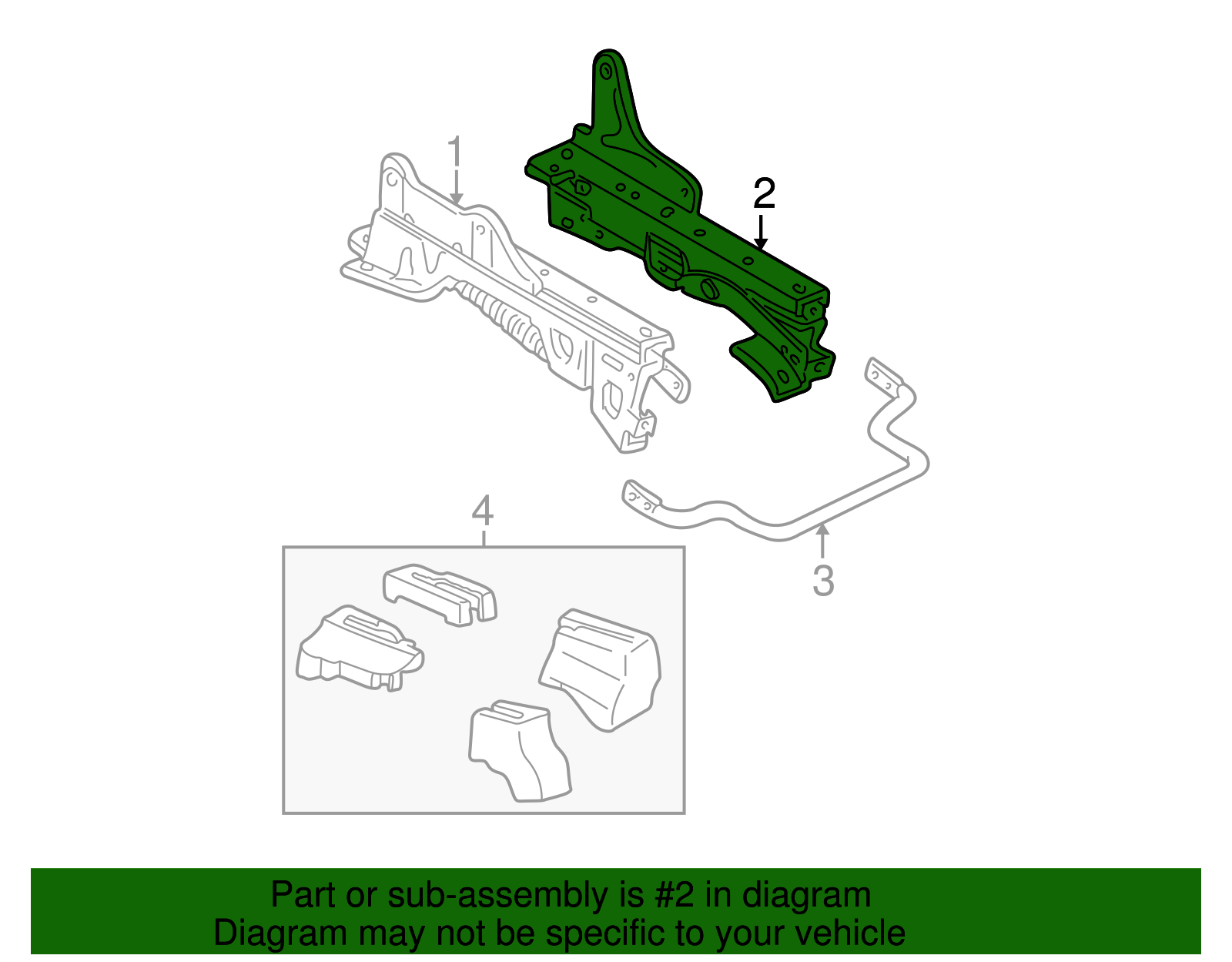 Seat Track - Ford (YF1Z-5461705-AA)