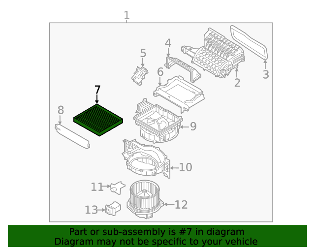 97133J9000 Cabin Air Filter 20212024 Kia Seltos Kia.Parts Store
