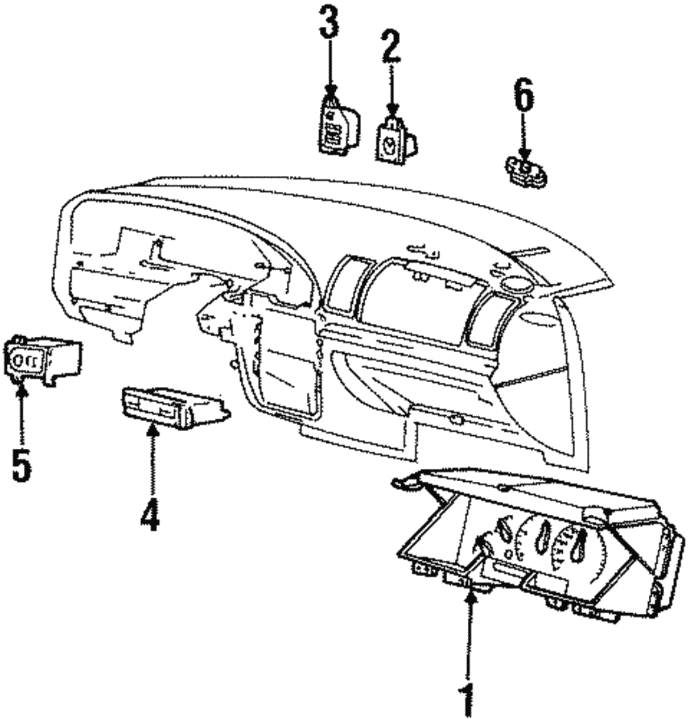 Instrument Cluster - Ford (YF3Z-10849-AC)