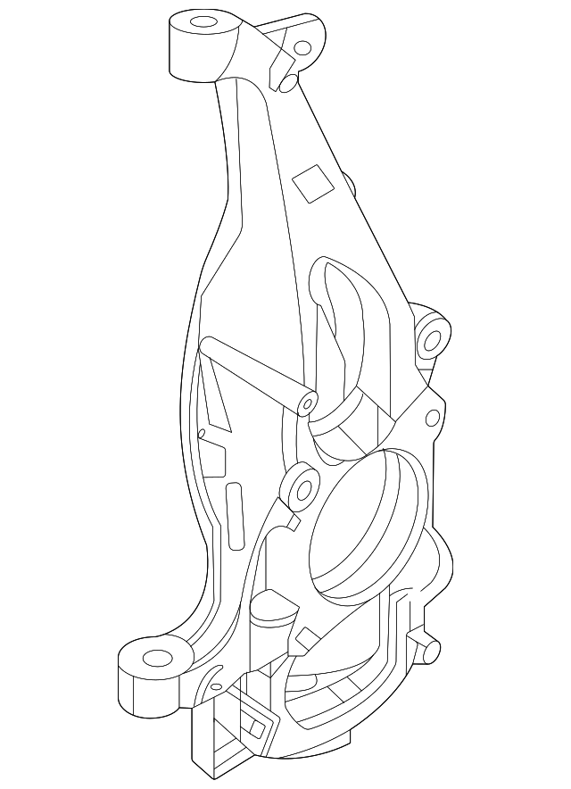 Knuckle Front Wheel rl1z3k185a