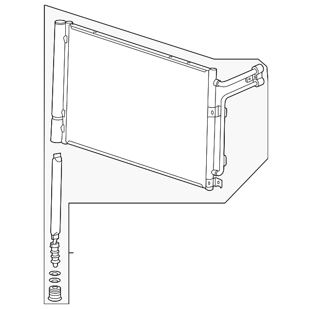 2024 Cadillac Condenser 86540123 | TascaParts.com