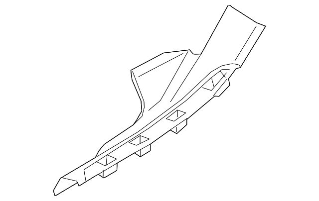 51477419695 - 2017-2023 BMW Rear Sill Plate (51-47-7-419-695 