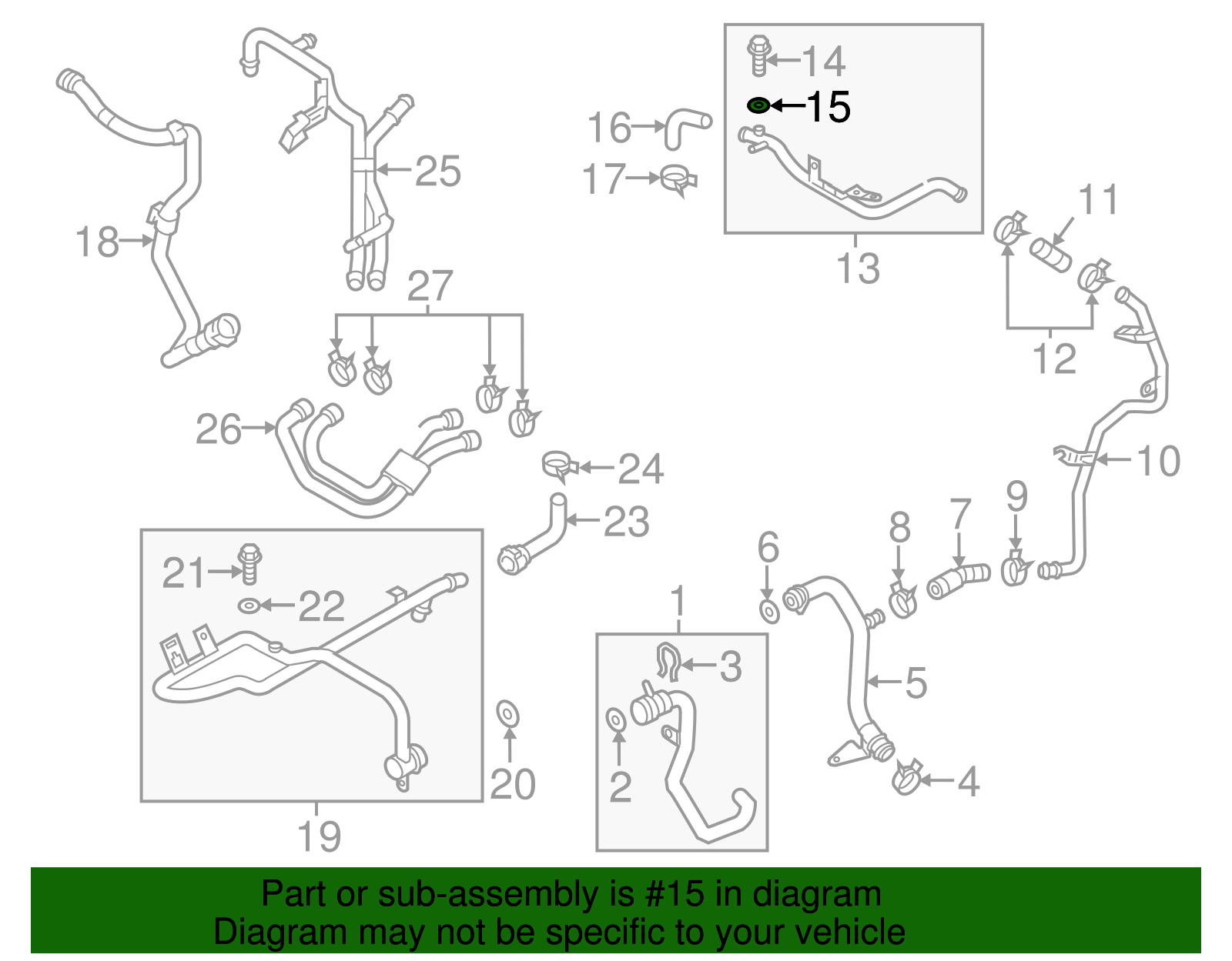 Tube Assembly O-Ring - Volkswagen (N-013-804-2)