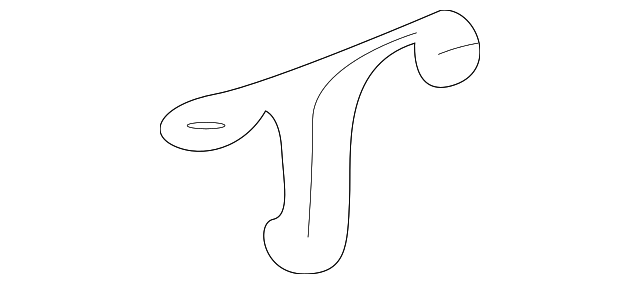 Rear Bumper Impact Bar Bracket Anchor Plate - GM (25694992)