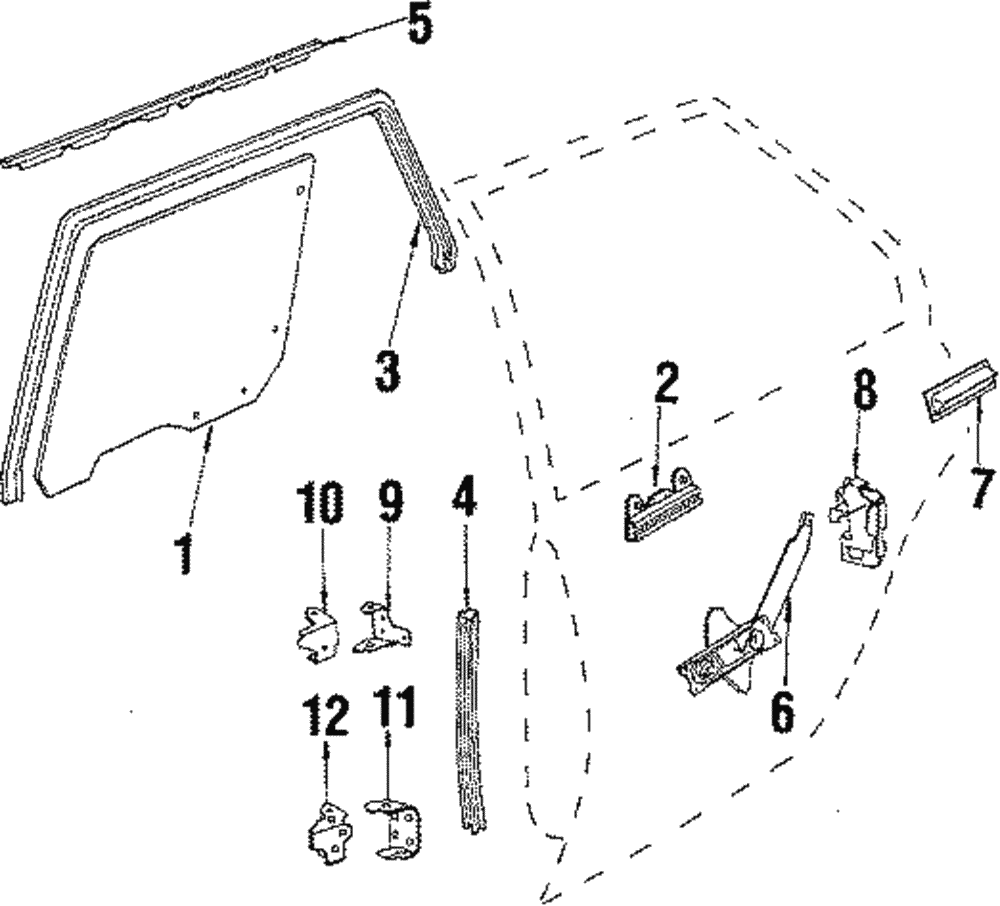 Reg Assembly-Wdo R/D Man - GM (20446084)