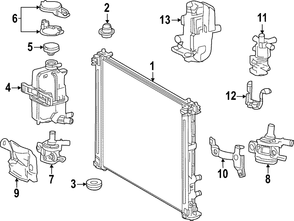 Expansion Tank - Toyota (G91H0-42040)