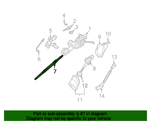 2003-2014 Toyota Main-Shaft 45210-35240 | Toyota Parts Center