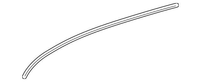 Driver Side Roof Drip Molding - GM (96660615)