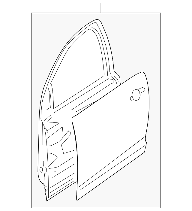 Driver Side Front Door - GM (92457473)