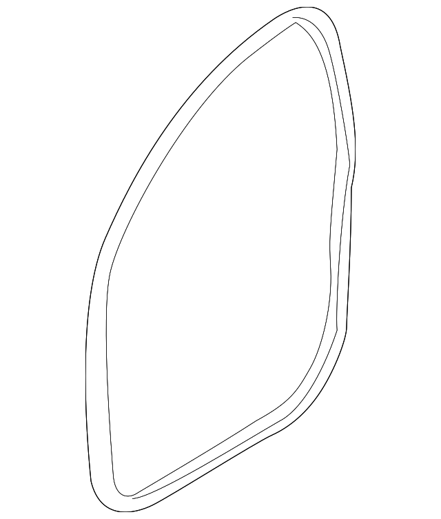 Weatherstrip Assembly, Front S/D - GM (92200771)
