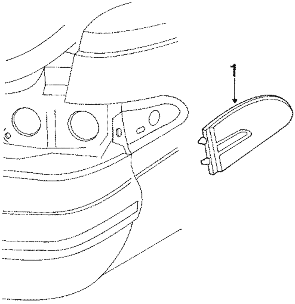 Side Marker Lamp - Ford (E7WY-15A201-A)