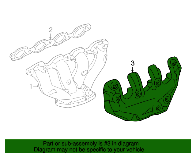20142019 Chevrolet Corvette Exhaust Manifold Heat Shield 12629718