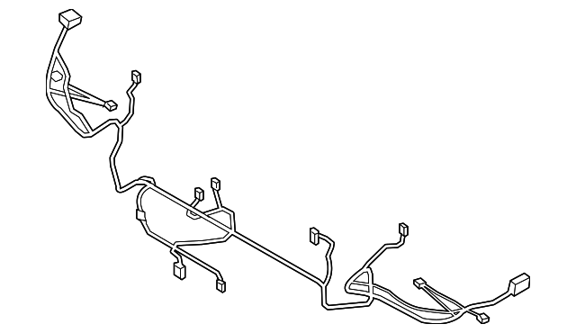 61118736536 - 2019-2025 BMW Wire Harness (61-11-8-736-536) | BMW of ...
