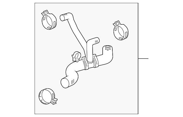 F (S)Hose - Cadillac (84133465)
