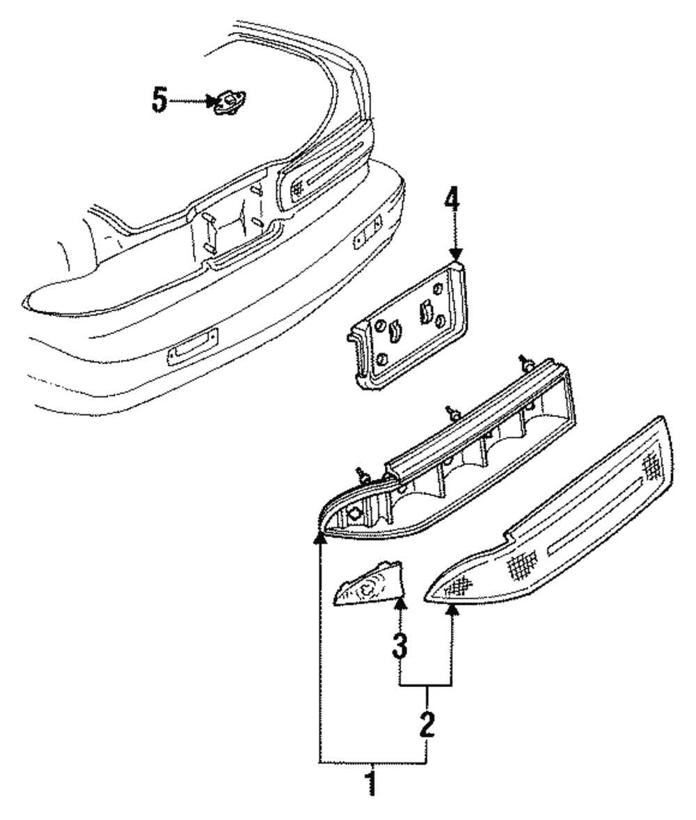 License Lamp - Buick (897192)