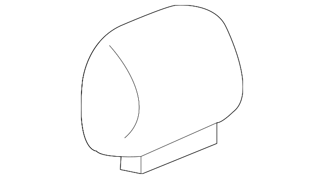Headrest Cover - GM (89044894)