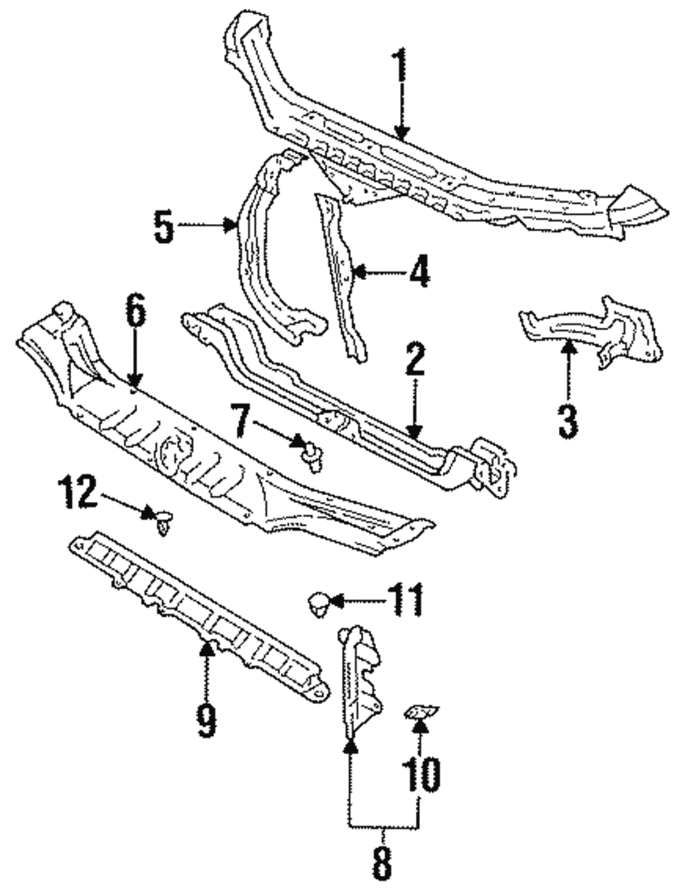 Side Support - Toyota (53203-33010)