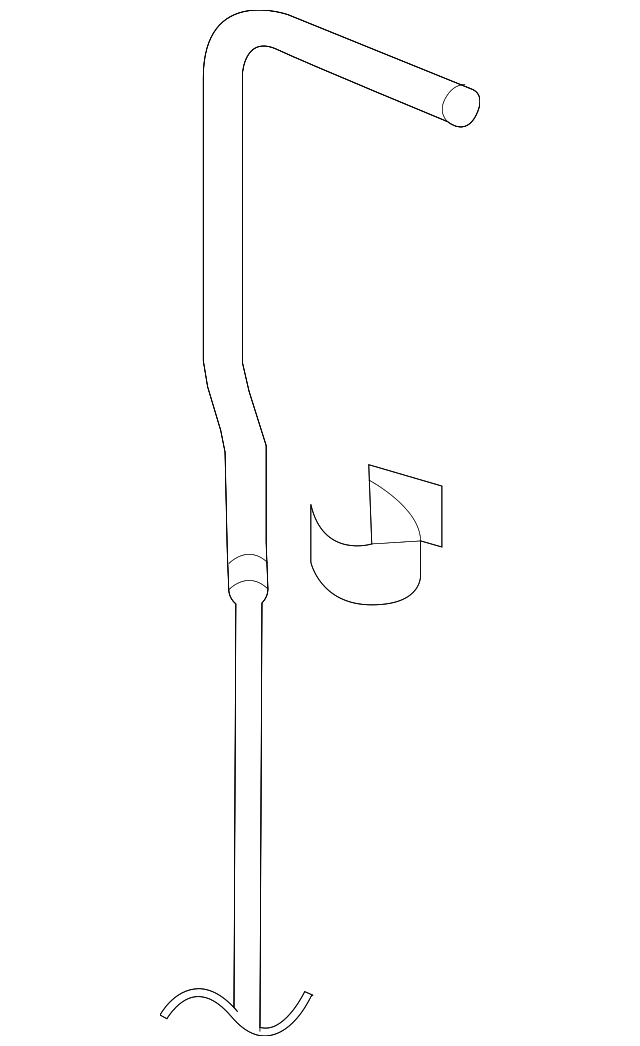 Reservoir Hose - Volkswagen (7L0-122-447)