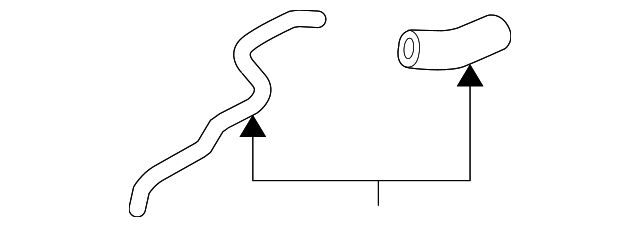 Water Pipe - Volkswagen (7L0-121-070-A)