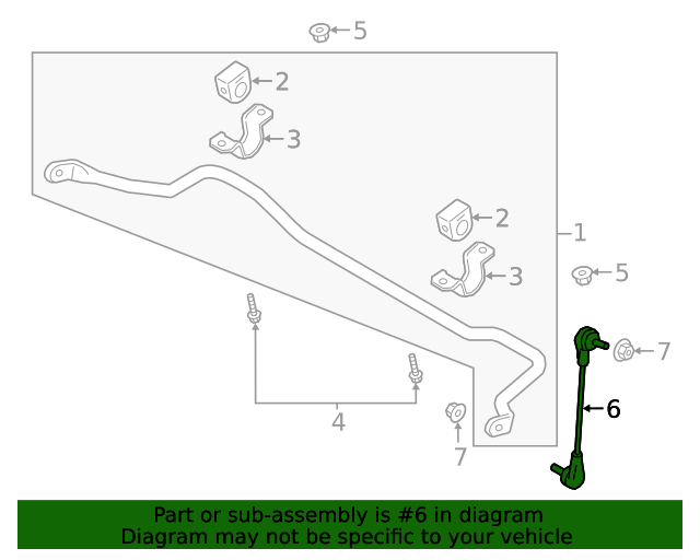 20192021 Ford Ranger Stabilizer Link JB3Z5K483A XportAuto