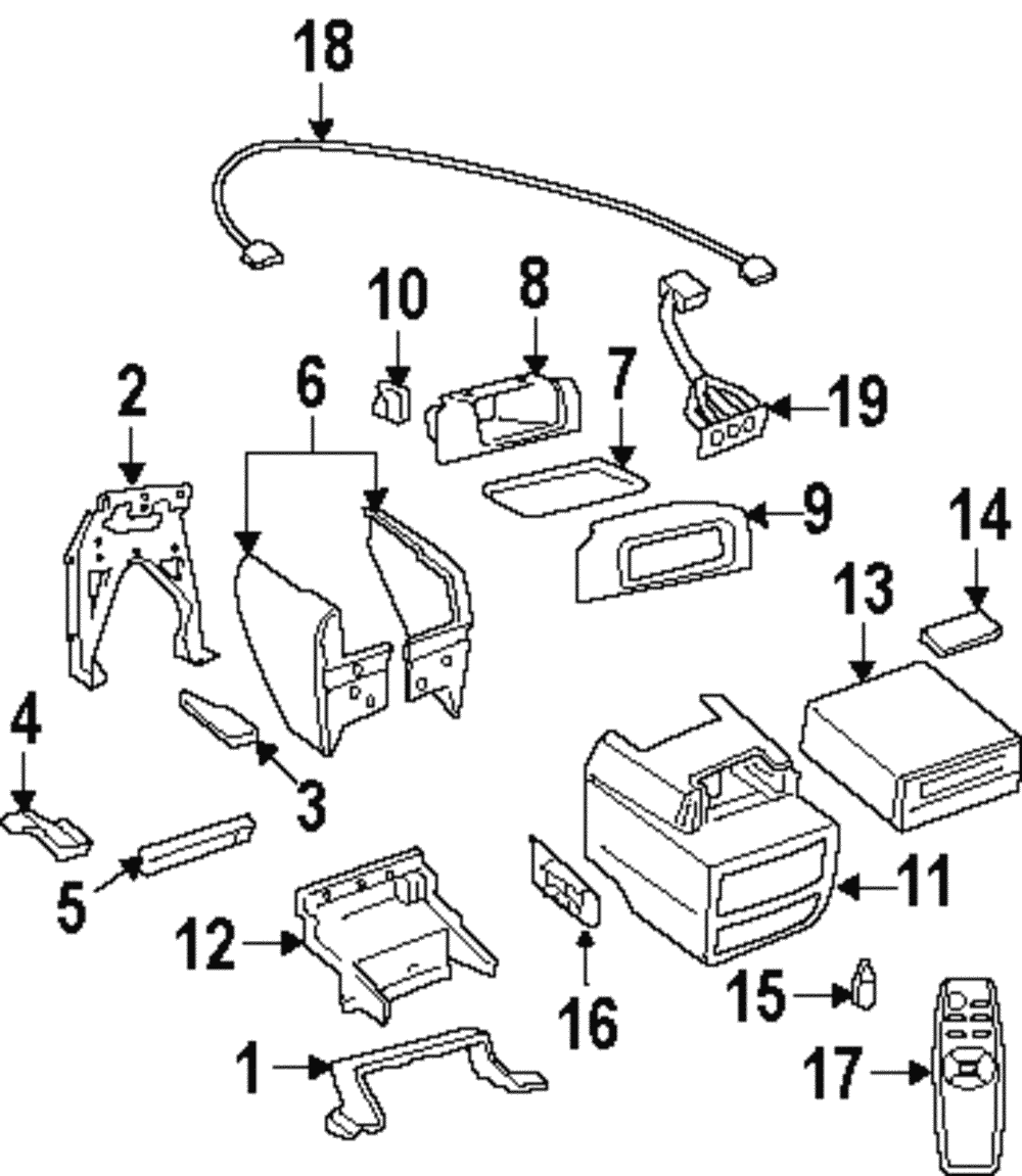 Harness Assembly, Audio/Video Wrg (Rca) - GM (88897315)