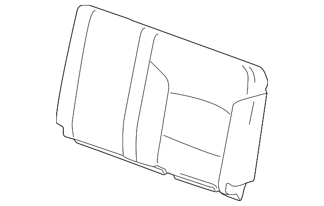 Dune Rear Driver Side Seat Back Cover - GM (84441031)