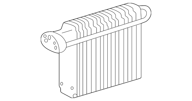 Air Conditioning Evaporator Kit with Seals, Stud, and Retainer - GM (89018270)