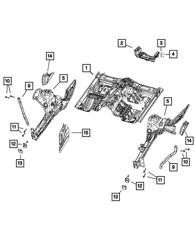 20182021 Jeep Grand Cherokee Heat Shield 68370619AA Mopar Powertrain