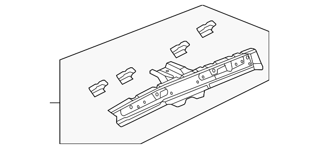 Driver Side Roof Side Rail - GM (84308337)