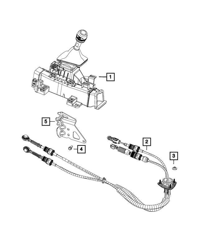 20182019 Jeep Wrangler Transmission Shifter 6GA801R3AD My Mopar Parts