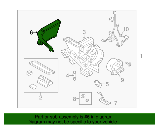 20152020 Ford Evaporator Core BK3Z19860C Ford Parts Catalog