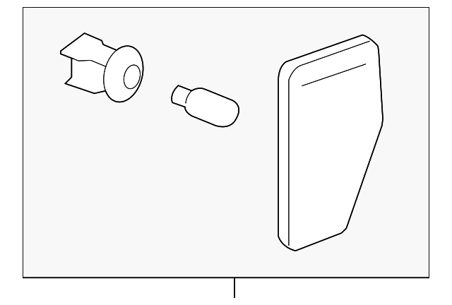 Front Passenger Side Marker Lamp (15873639)