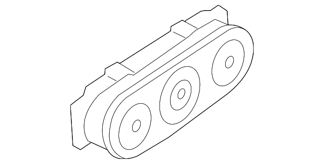 Dash Control Unit - Ford (YL8Z-19980-AA)