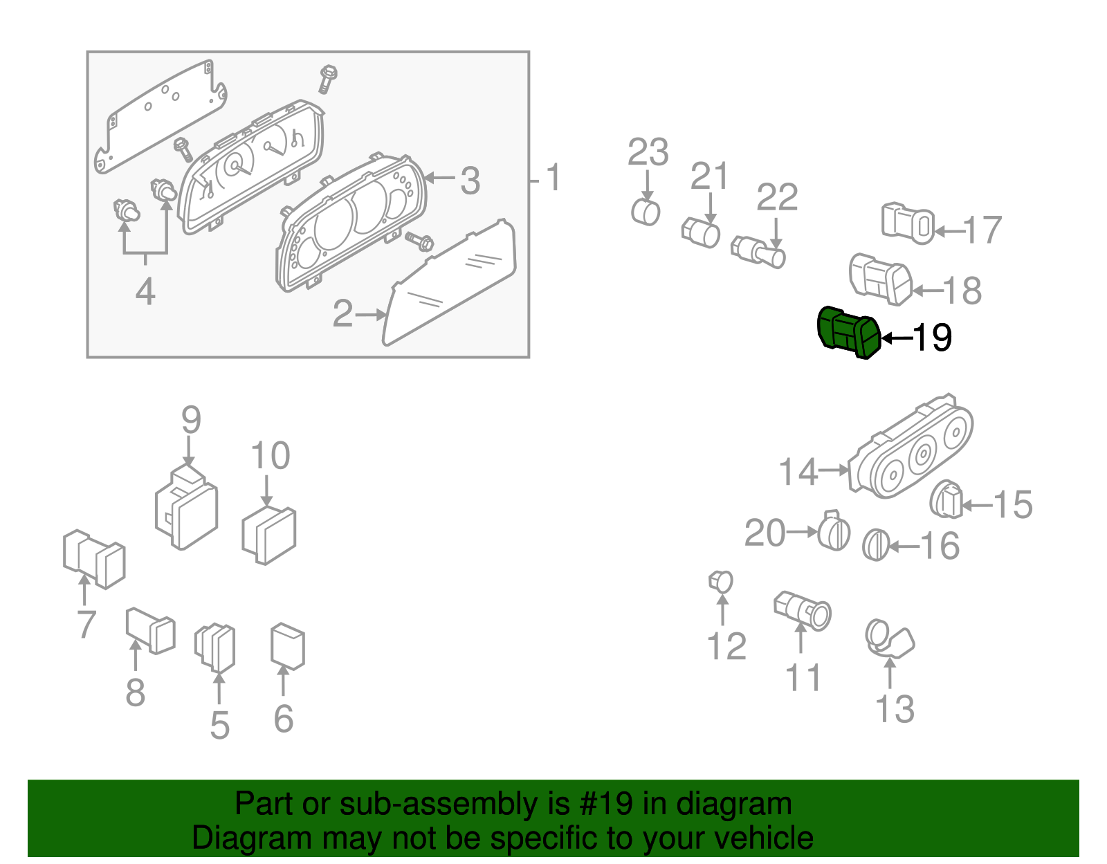 Switch Assembly - Ford (YC1Z-11523-AB)