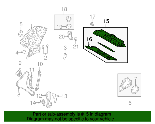 20132016 Hyundai Genesis Coupe Valve Cover 224103CGA5 OEM Parts Online