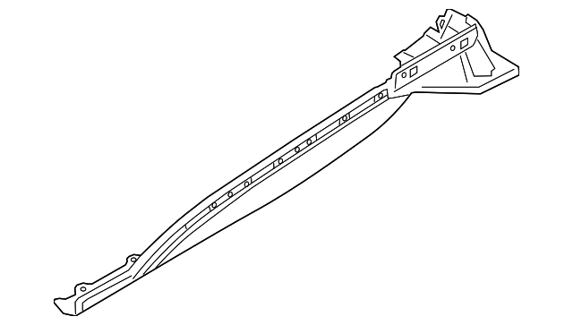 51777336368 - 2014-2020 BMW i8 Rocker Molding (51-77-7-336-368  