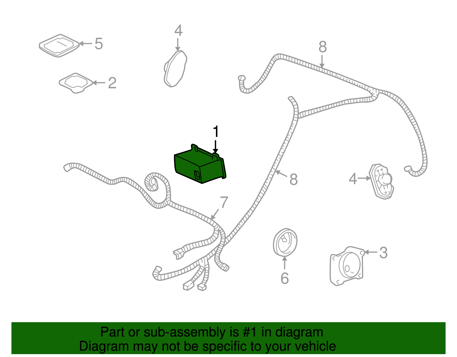 Radio Control Unit - GM (9356055)