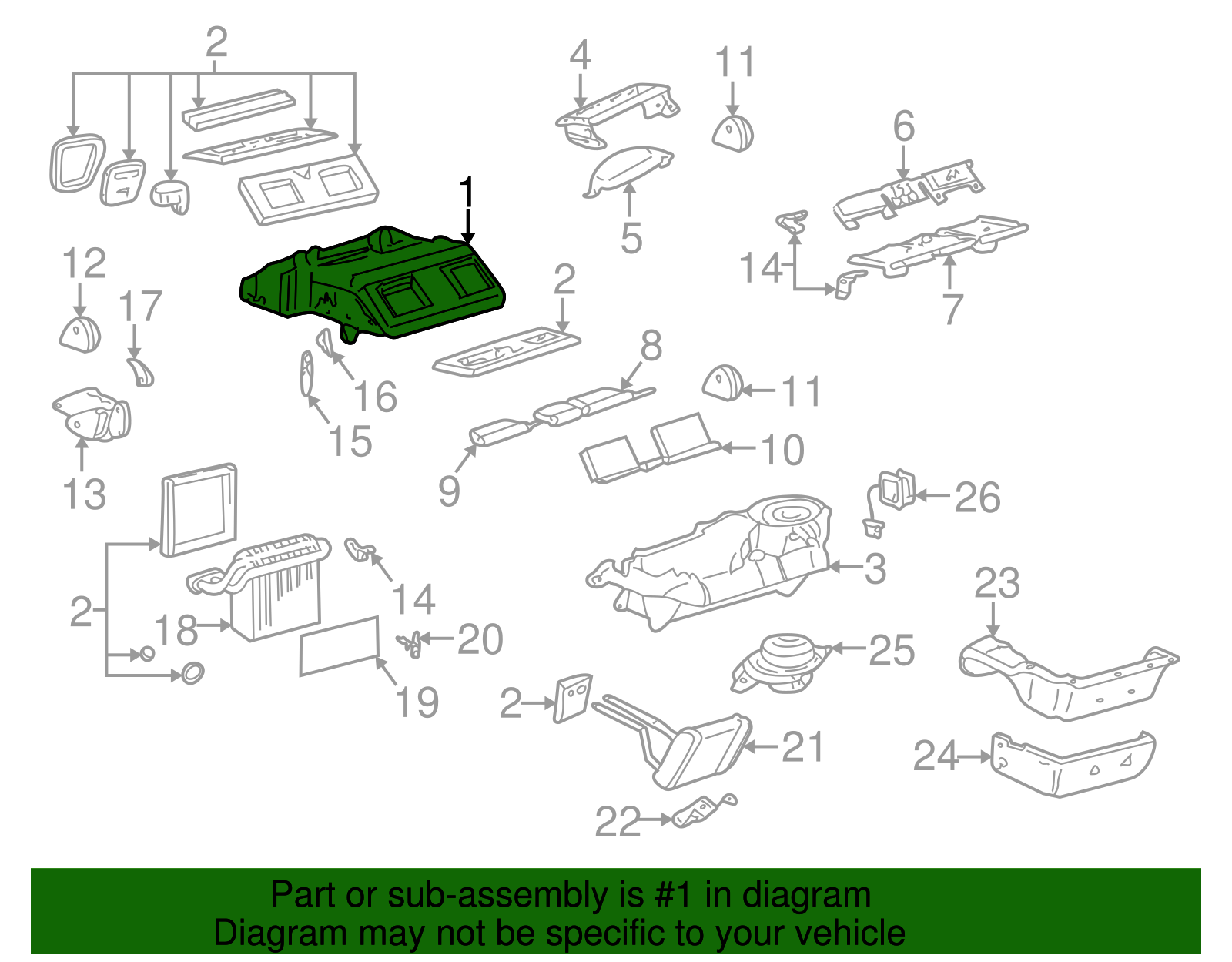 Case Assembly - GM (52491919)